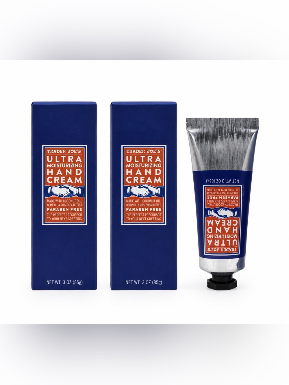 2 Pack Trader Joe’s Ultra Moisturizing Hand Cream 3 oz each